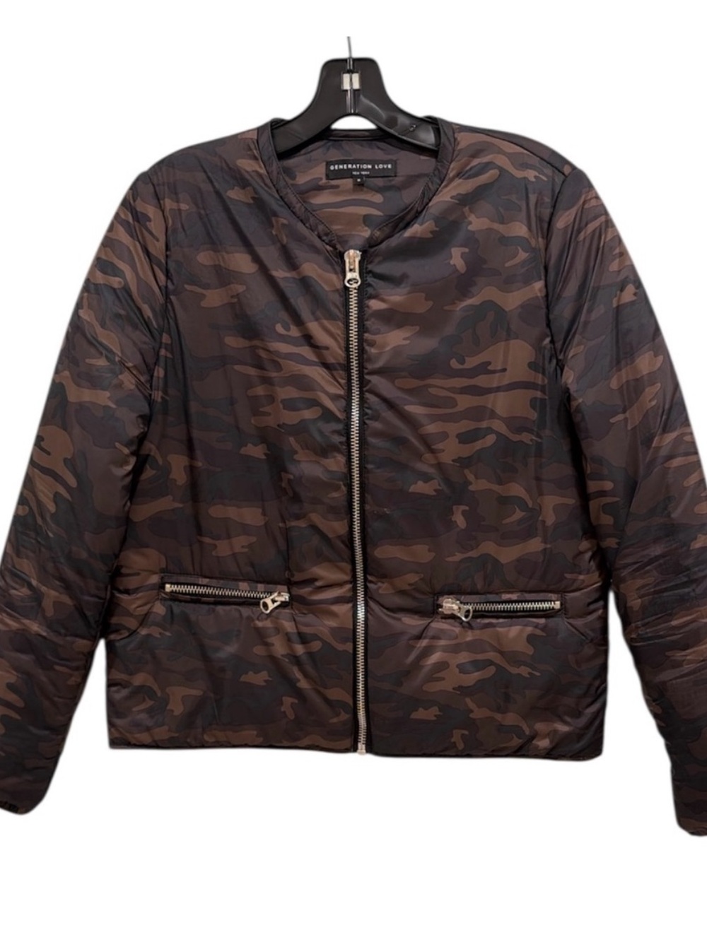 GENERATION LOVE CAMO BOMBER XS